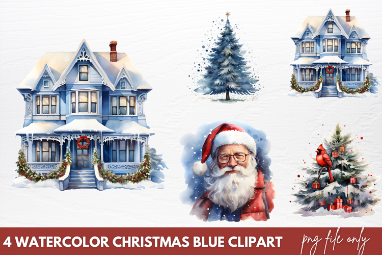 Boho Christmas Clipart Image 19