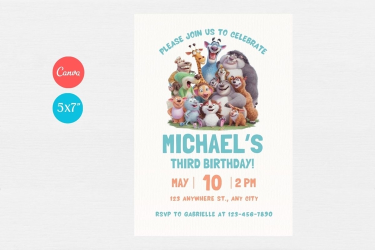 Baby Shower Invitation Template 108 example image 1
