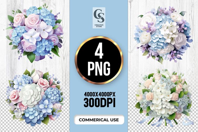 Hydrangea Clipart Image 3