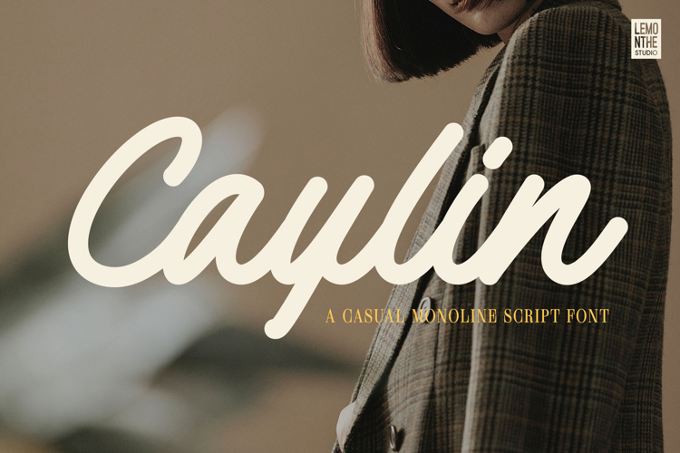 Caylin | Monoline Script