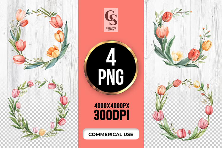 Flower Border Png Image 16