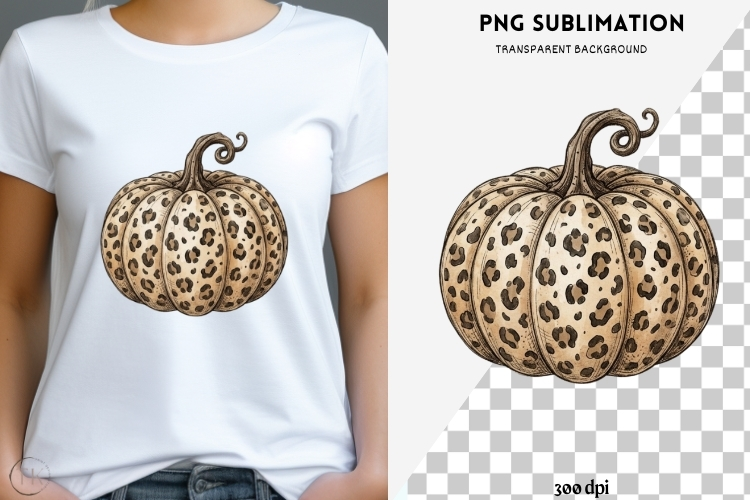 Rustic western pumpkin png design for T-shirts