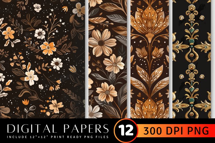 Brown Paper Texture Image 21