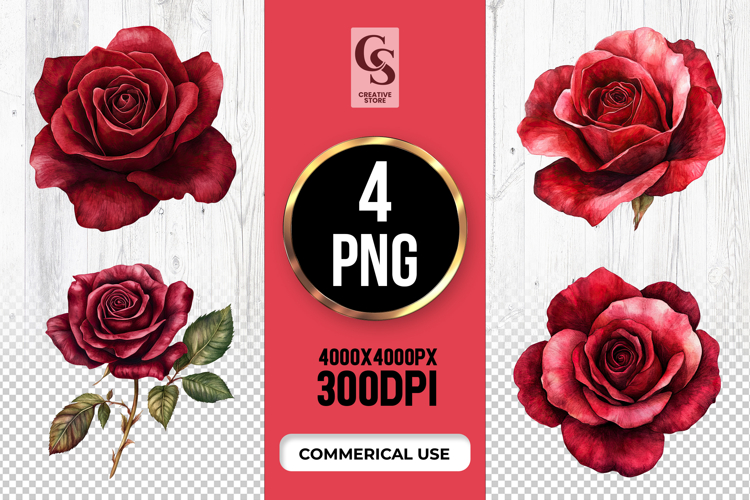 Red Rose Png Image 8
