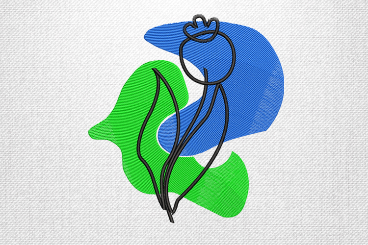 Abstract Embroidery Image 15