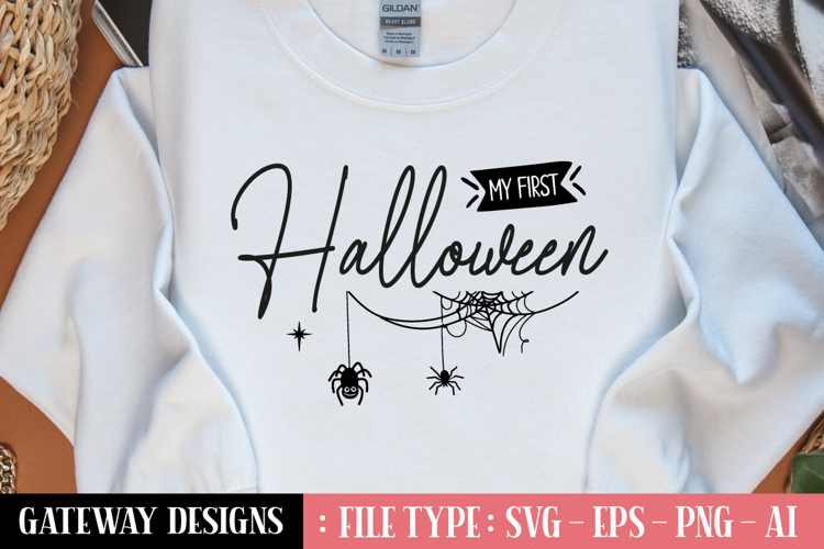 My First Halloween svg design