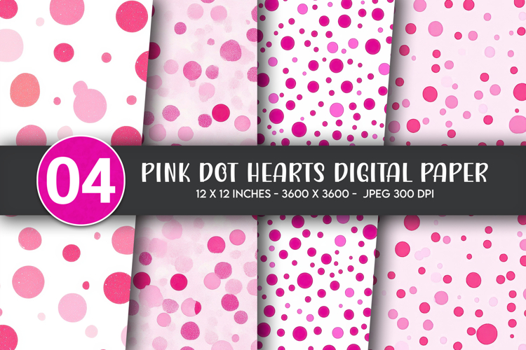 Pink Heart Background Image 14