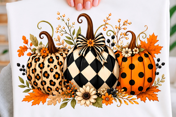 Pumpkin Dot Art Image 13