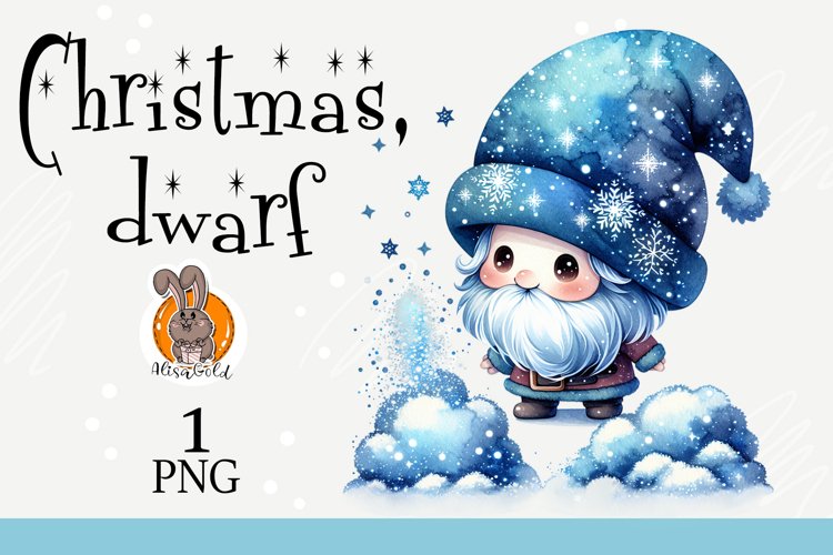 Christmas, dwarf, snow example image 1