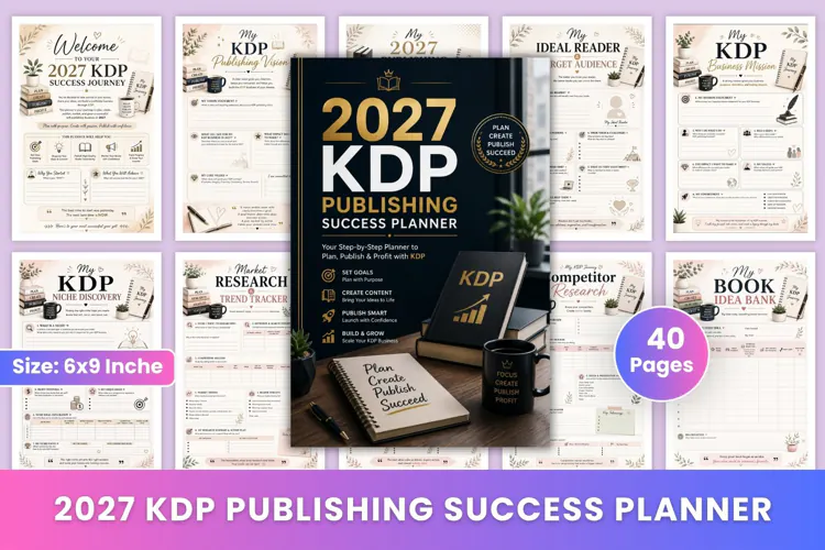 2027 KDP Publishing Success Planner
