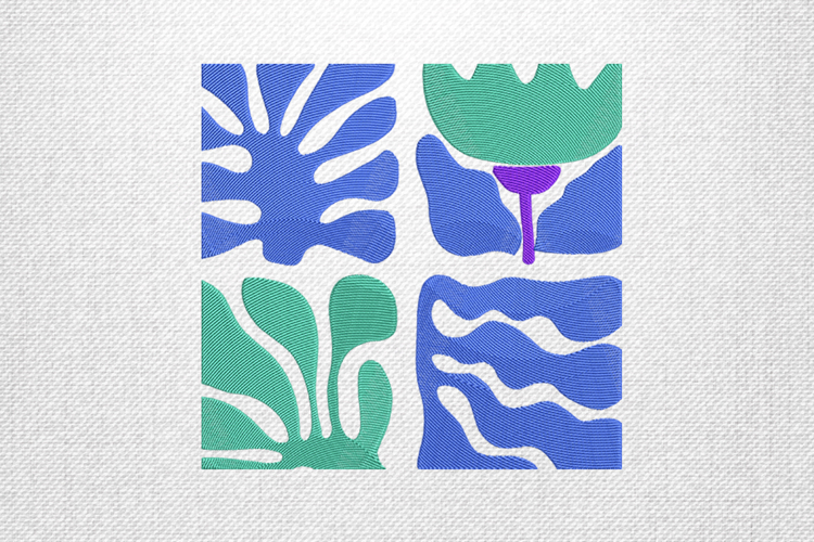 Abstract Embroidery Image 22