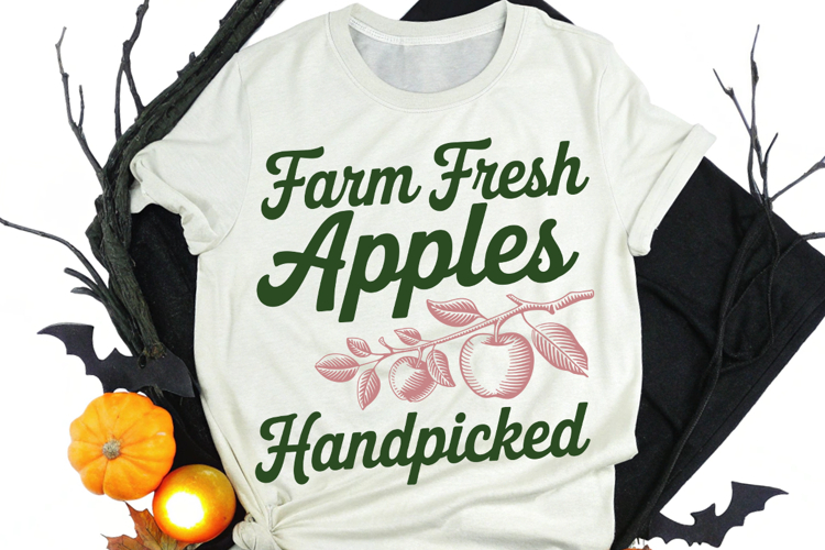 Farm Fresh Apples Handpicked example image 1