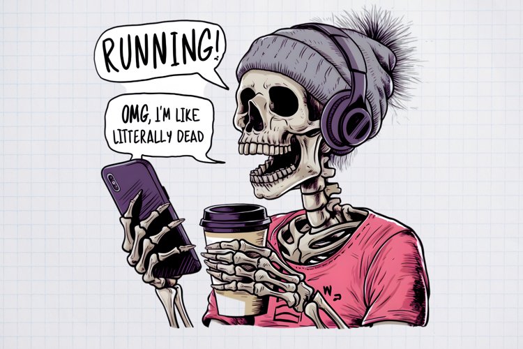 Skeleton Clipart Image 9