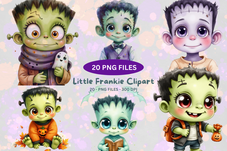 Cute Monster Clipart Image 2