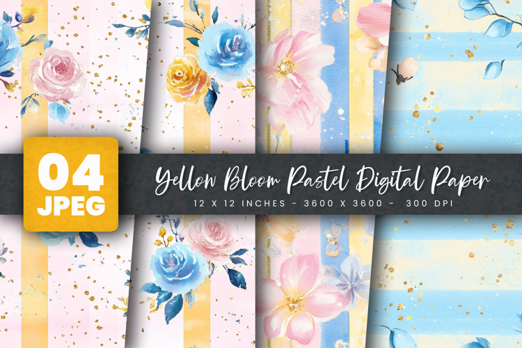 Summer Digital Paper Image 3