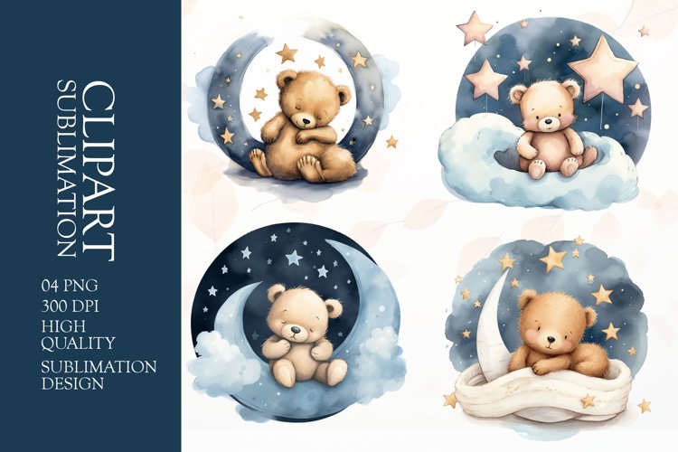 Cute Bear Clipart Image 10