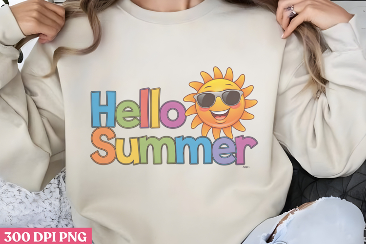 Hello Summer Clipart Image 4