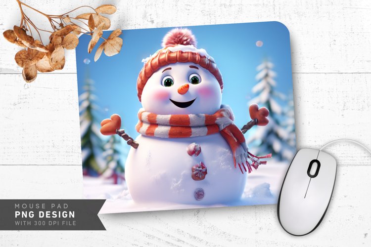 Snowman Clipart Image 3