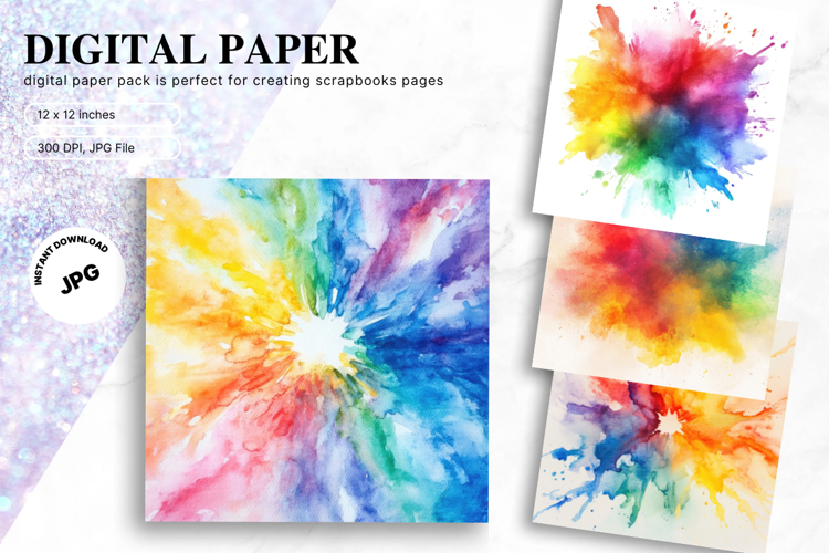 Watercolor Paint Clipart Image 10