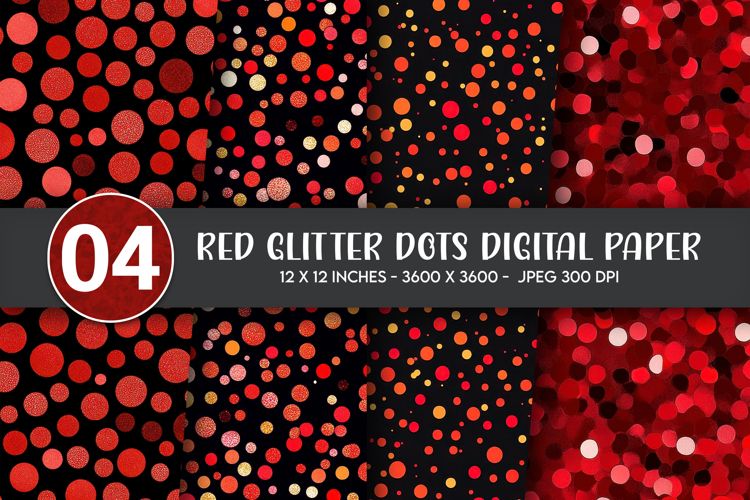 Red Glitter Background Image 18