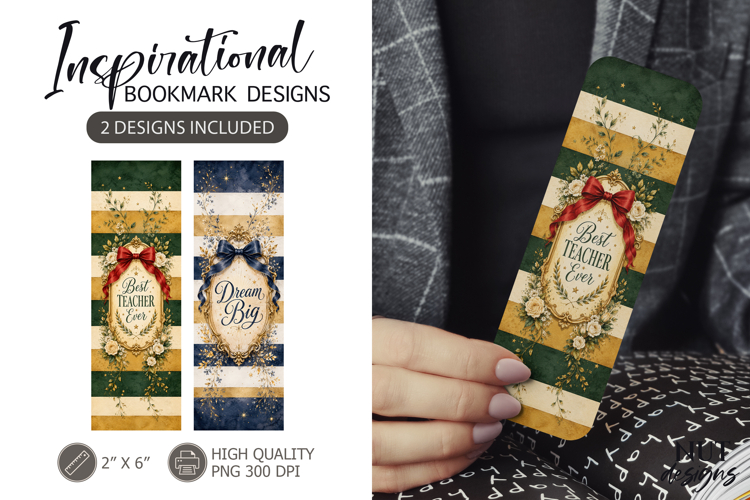 Best Teacher Bookmark Vintage appreciation bookmark