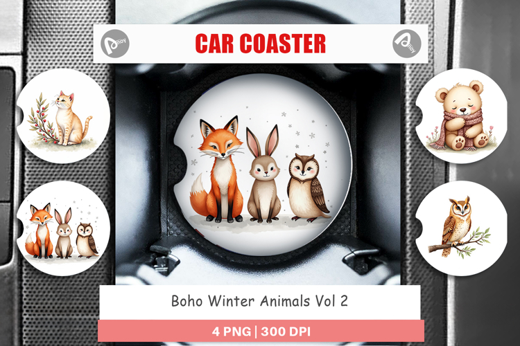 Winter Animals Clipart Image 22