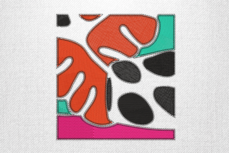 Abstract Embroidery Image 23