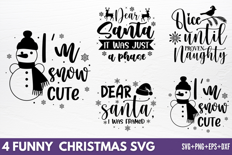Funny Christmas Svg Image 14
