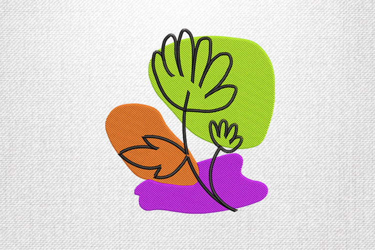 Abstract Embroidery Image 3