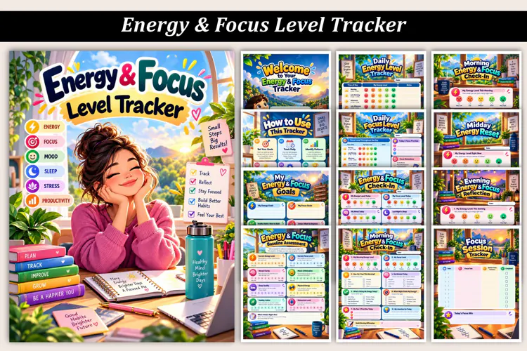 Energy & Focus Level Tracker