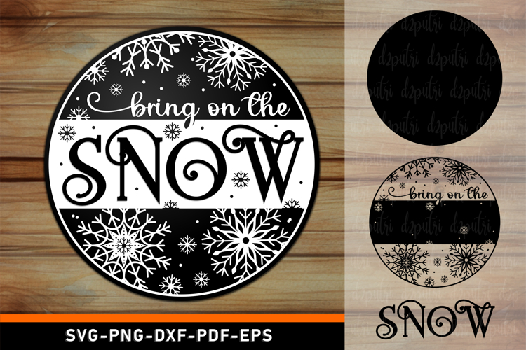 Let It Snow Svg Image 24