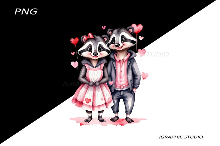 Badger Clipart Image 6