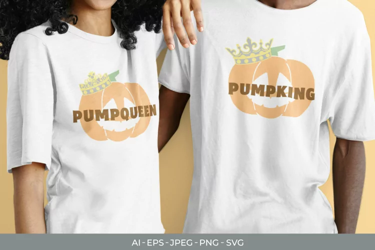 PumpKing and PumpQueen SVG File