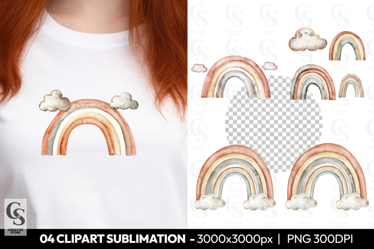 Rainbow Clipart PNGs Image 10