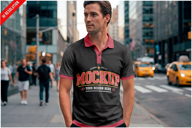 Male Polo Shirt Street