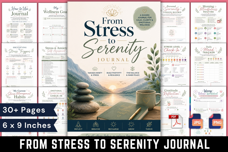 From Stress to Serenity Journal