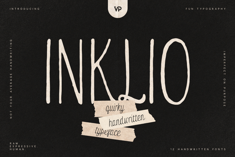 Inklio Handwritten Quirky Typeface