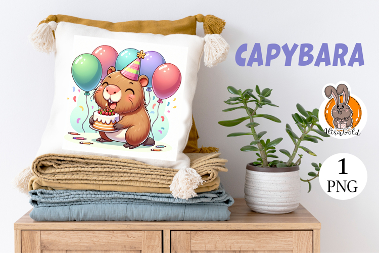 capybara , birthday,cake