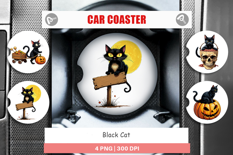Black Cat Clipart Image 18