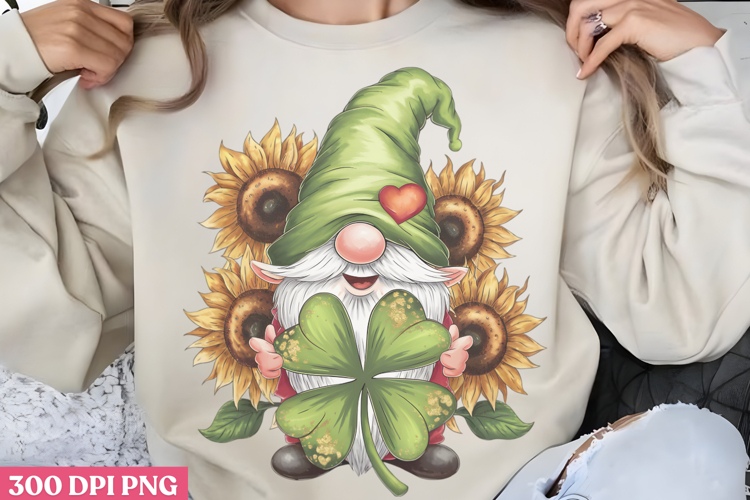 St Patricks Gnome Svg Image 3