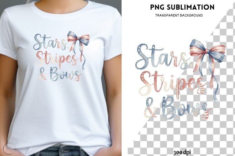 4th July png design for T-shirts example image 1