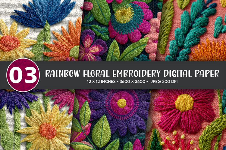 Rainbow Embroidery
