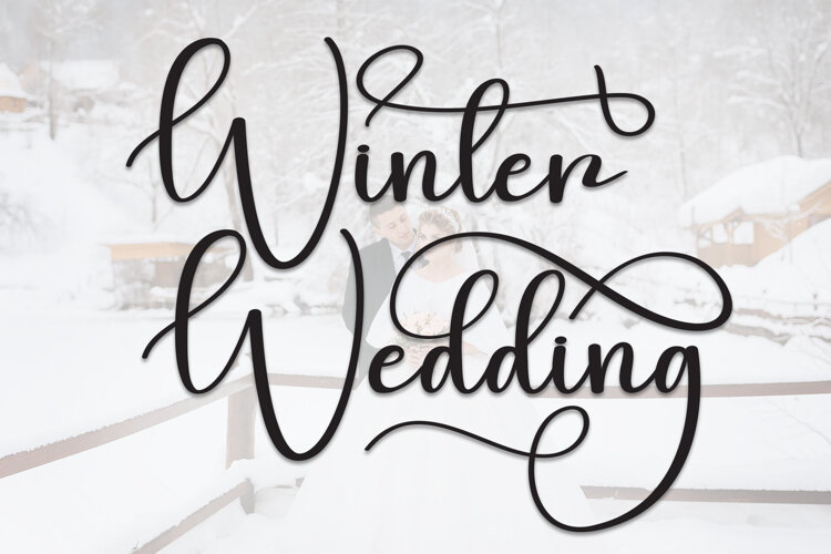 Winter Wedding example image 1