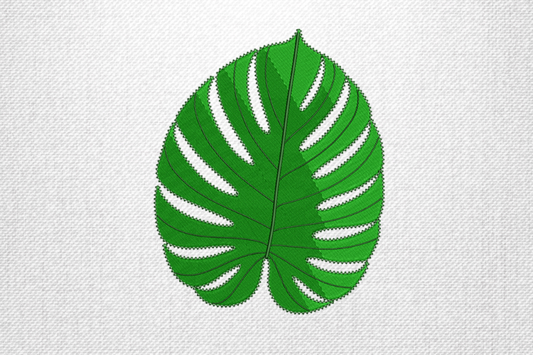 Tropical Leaf Clipart Image 20