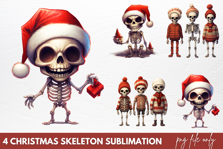Dancing Skeleton Clipart Image 16