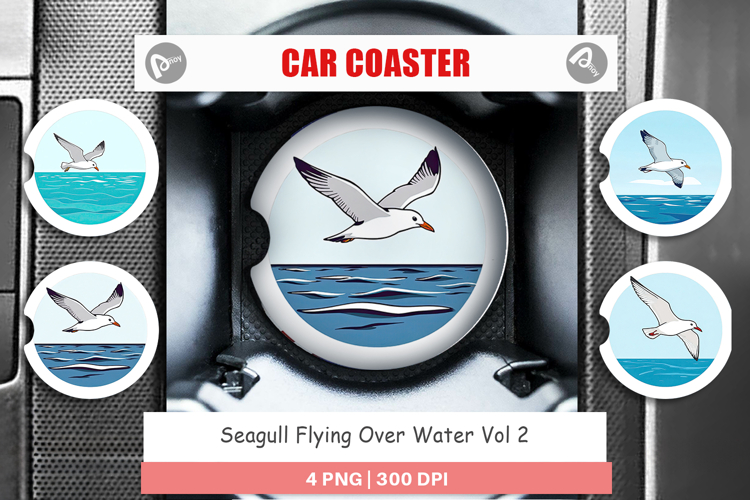 Car Coaster Flying Seagull