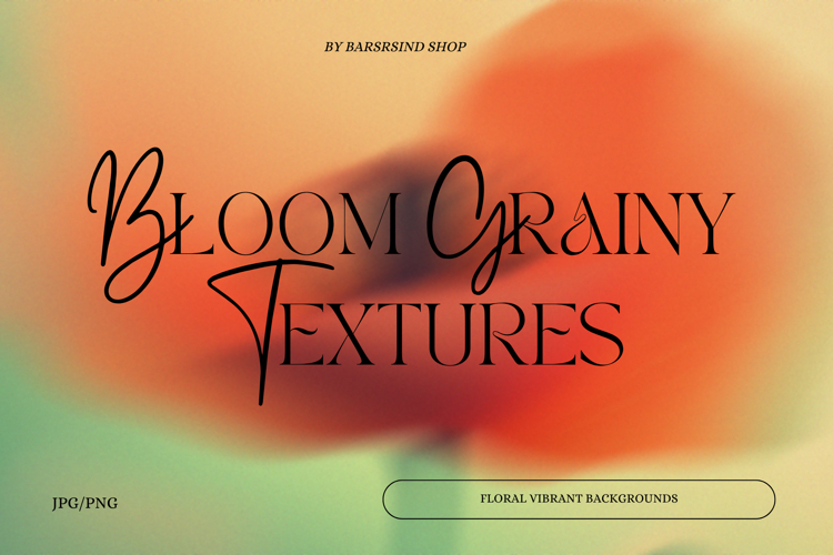 Ethereal Floral Bloom Gradient Textures