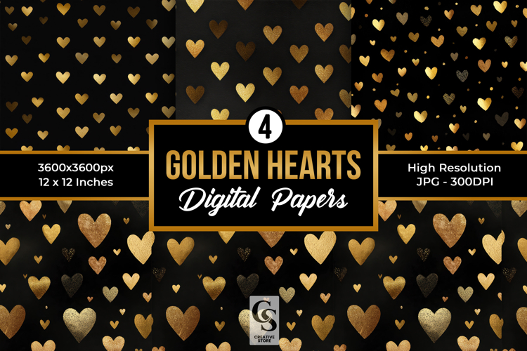 Gold Glitter Background Image 3