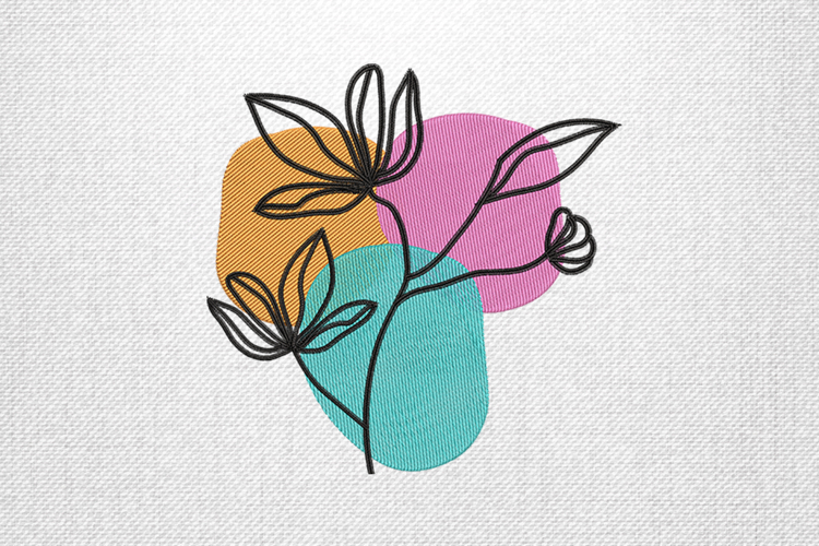 Abstract Embroidery Image 23