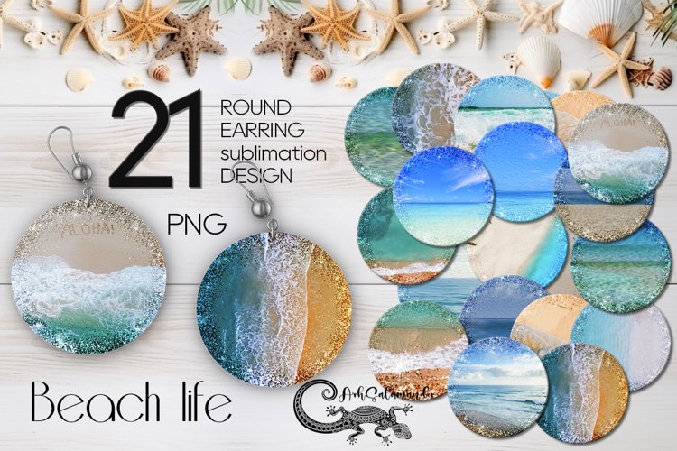 Sublimation Earring Designs Image 21